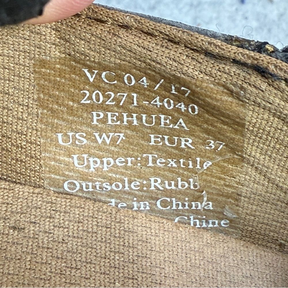 Olukai Womens Shoes Size 7 Pehuea Dark Slip On Low Top Comfort Casual Sneakers - Picture 9 of 10